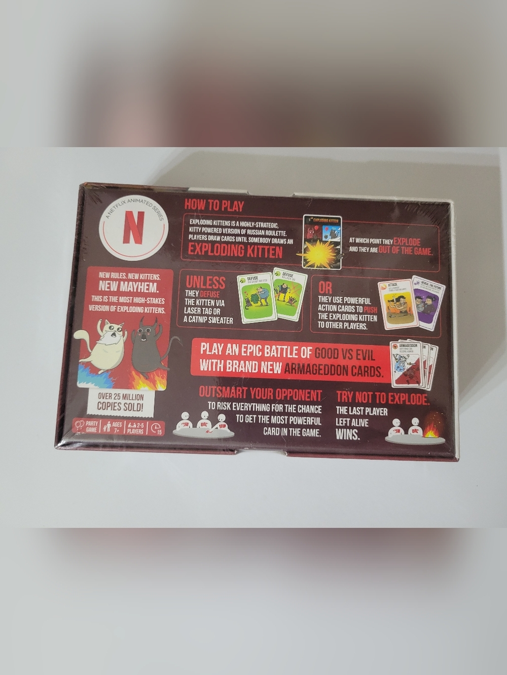 Exploding Kittens: Good vs Evil Card Game - Picture 2 of 6